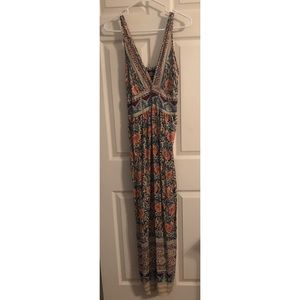 Boho Floral Maxi Dress